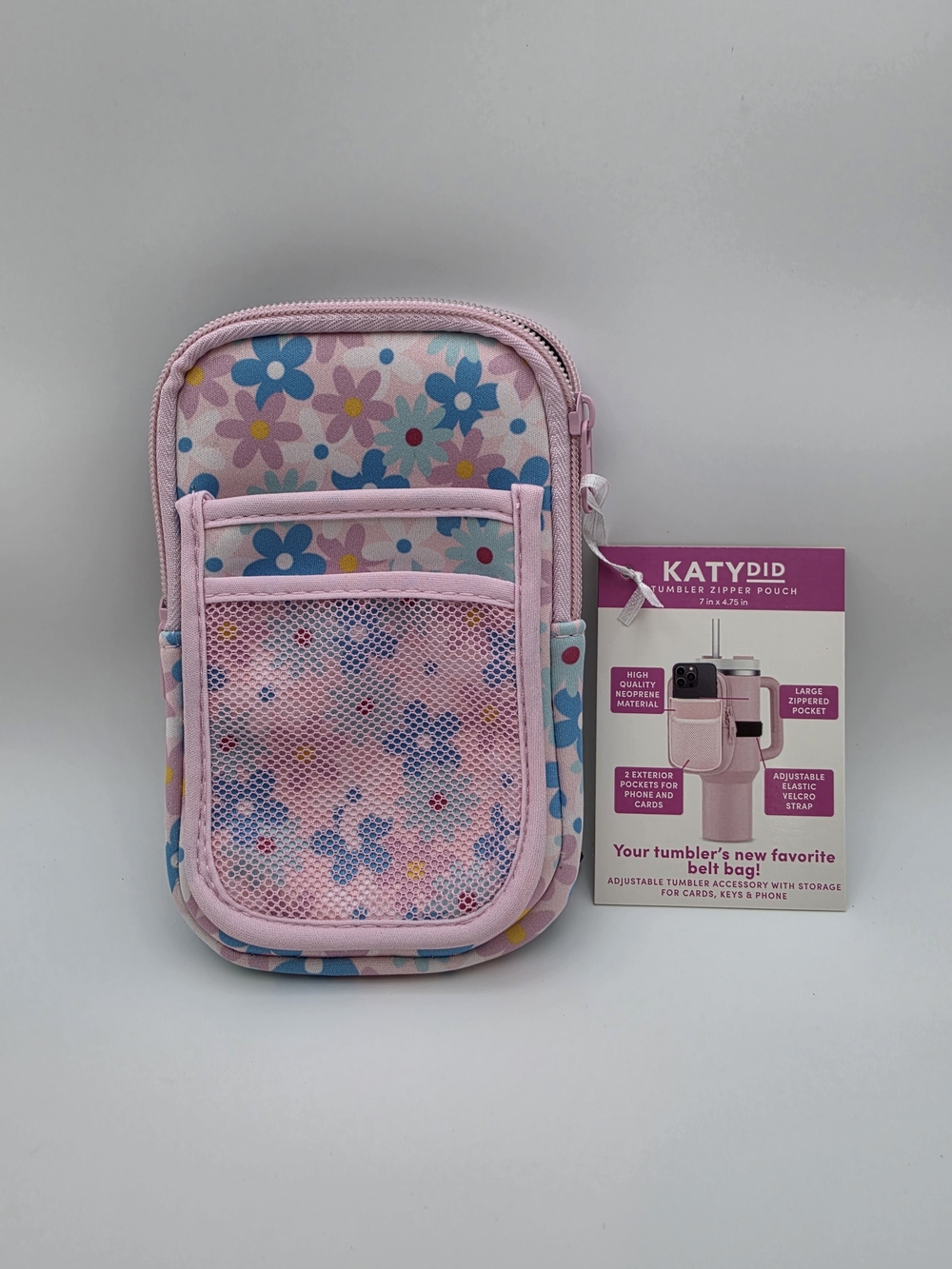 NWT Katydid Floral Tumbler Belt Bag